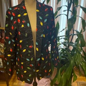 Holiday Time Christmas Blazer